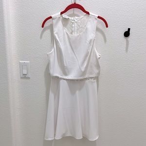 NEW Bebe Sleeveless Dress with Lace Inside - Size M